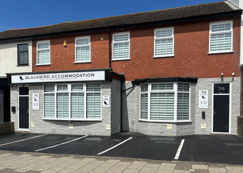 Blackbird Luxury Accommodation Room 10 Blackpool Exterior foto